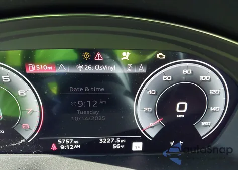 2025 Audi Q5 Prestige 45 Tfsi S Line Quattro S Tronic из США, поврежденный, VIN WA1FAAFY7S2041592